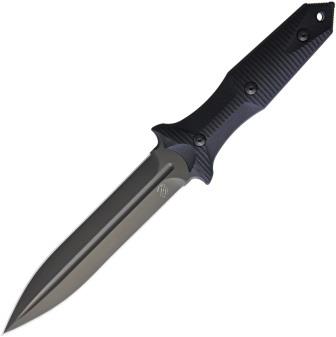 BAS214 Bastinelli Creations Grozo Fixed Blade Knife PVD